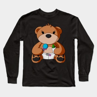 Baby Teddy Bear Long Sleeve T-Shirt